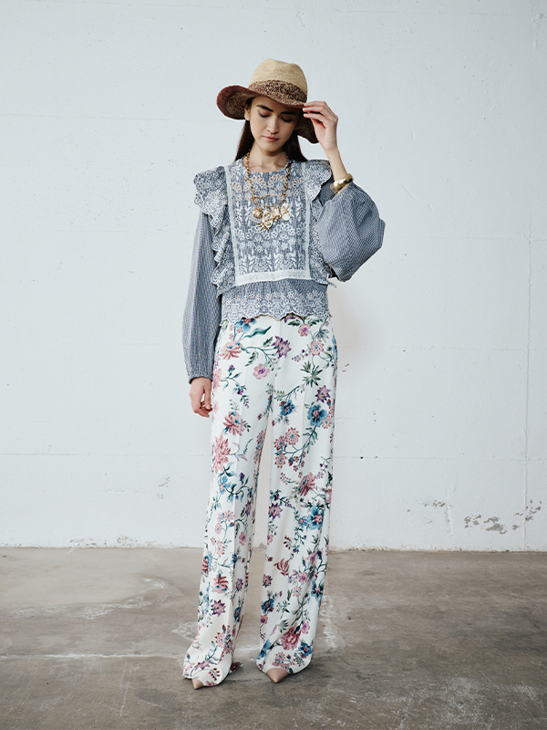 Camicia Country Ricamata Intrend