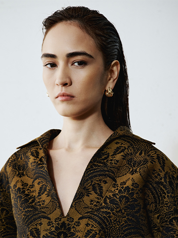 Camicia Fantasia Broccata Intrend